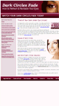 Mobile Screenshot of darkcirclesfade.com